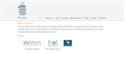Desktop Screenshot of phl-soft.com