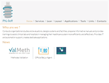 Tablet Screenshot of phl-soft.com